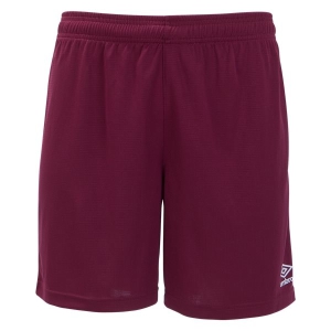 Umbro Men's Field Shorts - Maroon UUM1UALP-UIQ