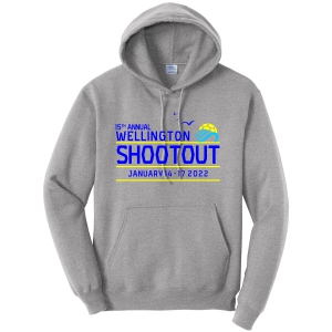 Wellington Shootout Hooded Spirit Sweatshirt - Sport Grey WWSC-SG-PC78H-SO